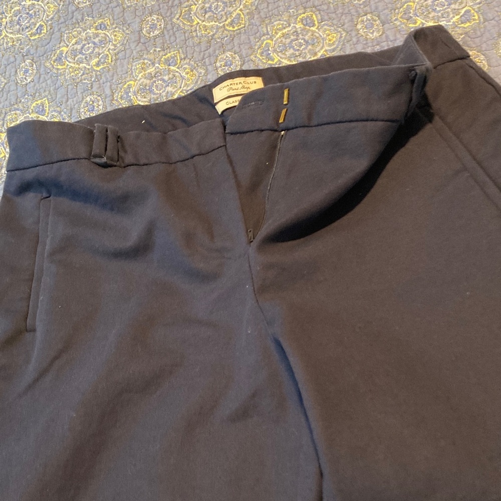 Charter Club Womenβs Navy Dress Pants π - Picture 3 of 5
